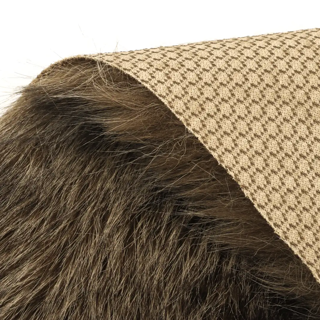 China Fabric for Overcoat,Knitted Jacket ,Skirt  Fake Fur Knit Fabric Polyester printing color buy from China wholesaler bulk order at wholesale price free worldwide shipping Alibaba