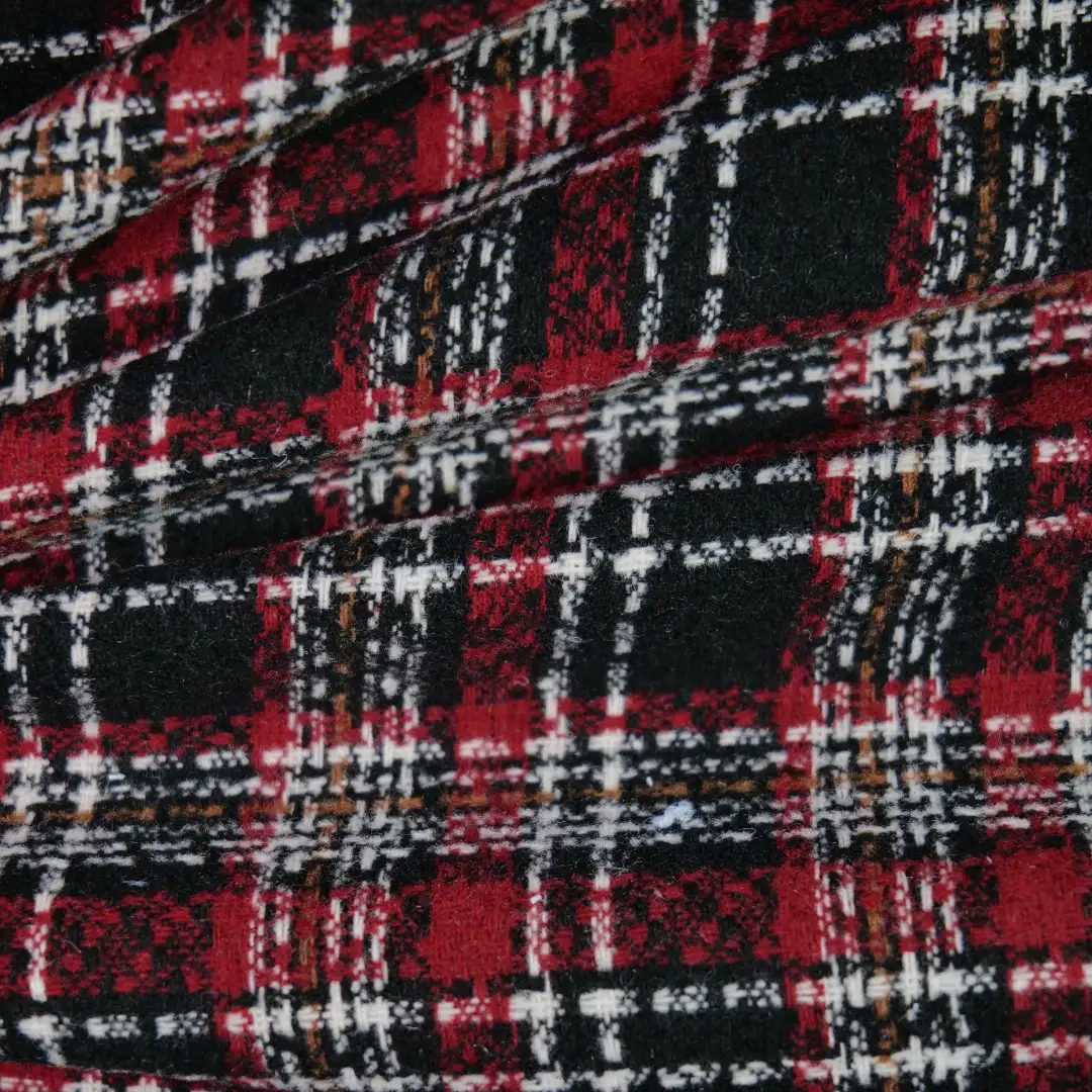 China Fabric for Suit Trouser,Blazer,Suit,Uniform Chanel-Style Fabric Woolen Polyester Wool Green color buy from China wholesaler bulk order at wholesale price free worldwide shipping Alibaba