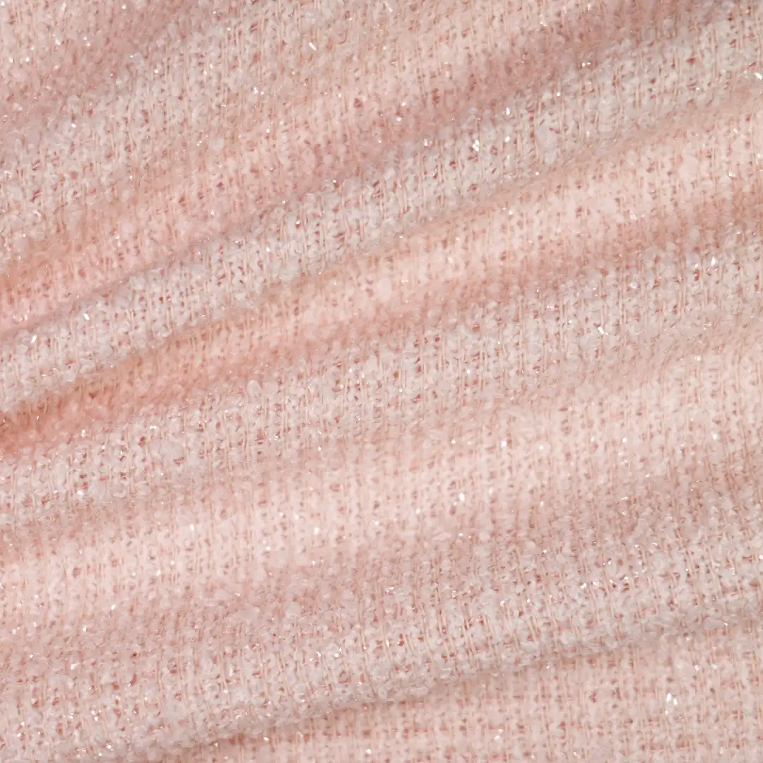 China Fabric for Jackets,Overcoat,Suit,Uniform Chanel-Style Fabric Woolen Polyester Wool Pink color buy from China wholesaler bulk order at wholesale price free worldwide shipping Alibaba