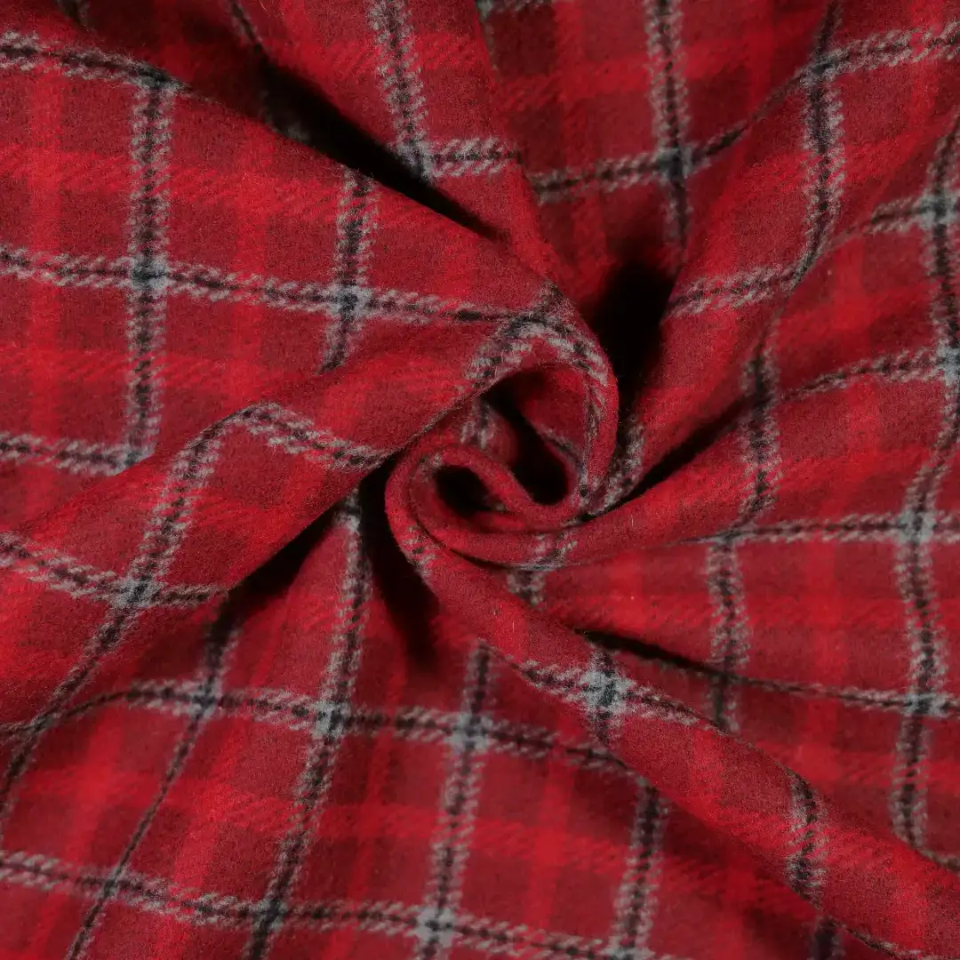 China Fabric for Suit Trouser,Jackets,Overcoat,Suit Yarn Dyed Check Woven Blended Fabric Polyester Wool Acrylic red color buy from China wholesaler bulk order at wholesale price free worldwide shipping Alibaba