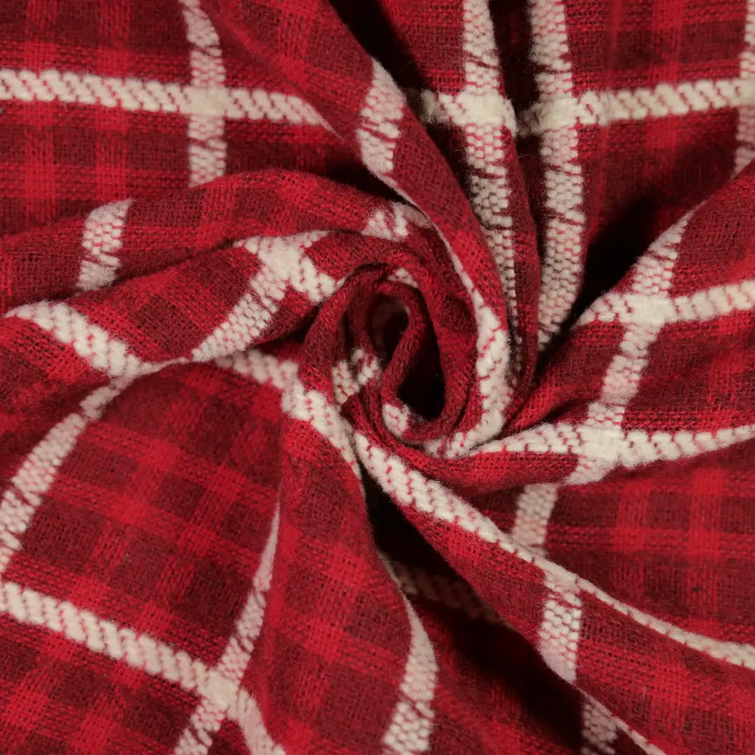 China Fabric for Suit Trouser,Jackets,Blazer,Overcoat,Suit,Uniform Chanel-Style Fabric Woolen Polyester Wool Acrylic red color buy from China wholesaler bulk order at wholesale price free worldwide shipping Alibaba