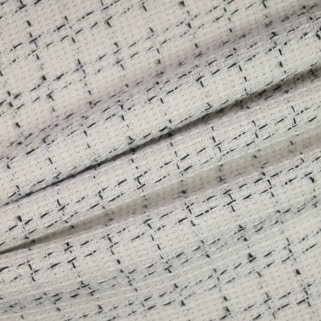 China Fabric for Overcoat,Uniform,Double-Breasted Coat Chanel-Style Fabric Woolen Polyester Beige color buy from China wholesaler bulk order at wholesale price free worldwide shipping Alibaba