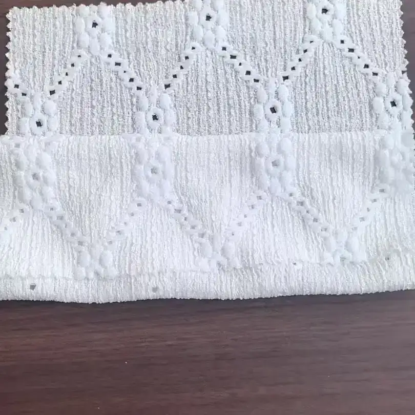 China Fabric for Hoodie  ,Dresses (Pullover) ,Bubble-Sleeve Crop Top,Kids Ruffle Tiered Dress Two-way Stretch Woven Blended Fabric Polyester white color buy from China wholesaler bulk order at wholesale price free worldwide shipping Alibaba