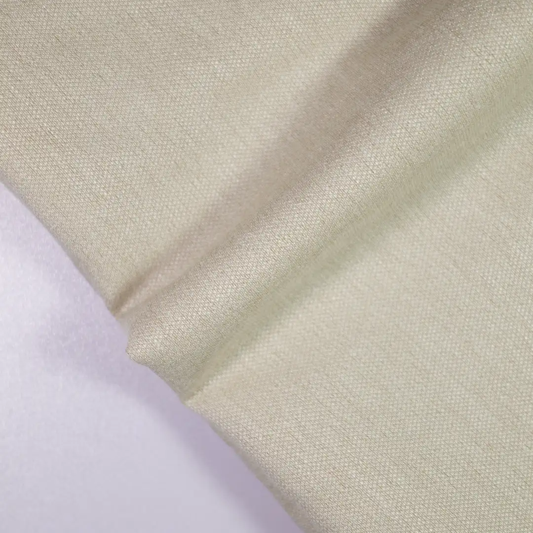 China Fabric for Pants,Blazer,Skirt  Polyester/Rayon Plain Woven Blended Fabric Rayon Polyester Flax apricot color buy from China wholesaler bulk order at wholesale price free worldwide shipping Alibaba