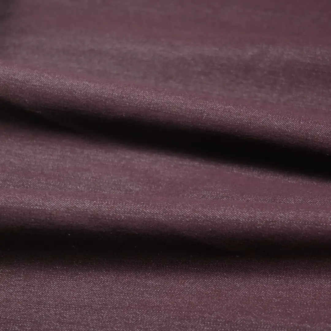 China Fabric for Shirt,Pants,Jackets,Strap Midi Dress Cotton/Polyester Denim Denim Polyester Rayon Elastane red browm color buy from China wholesaler bulk order at wholesale price free worldwide shipping Alibaba