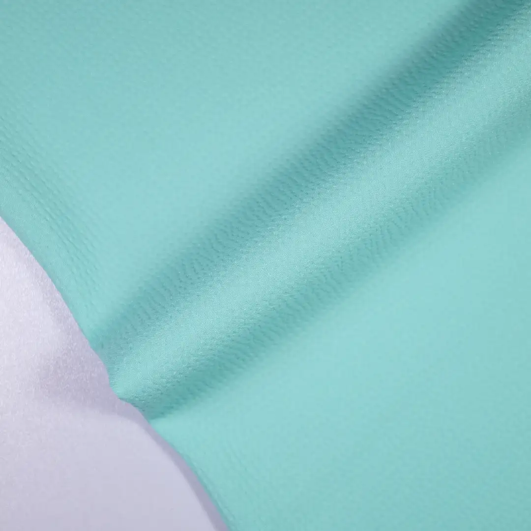 China Fabric for Blouse,Crop Top,Skirt ,Strap Midi Dress Crinkle Fabric Synthetic Woven Fabric Polyester green color buy from China wholesaler bulk order at wholesale price free worldwide shipping Alibaba