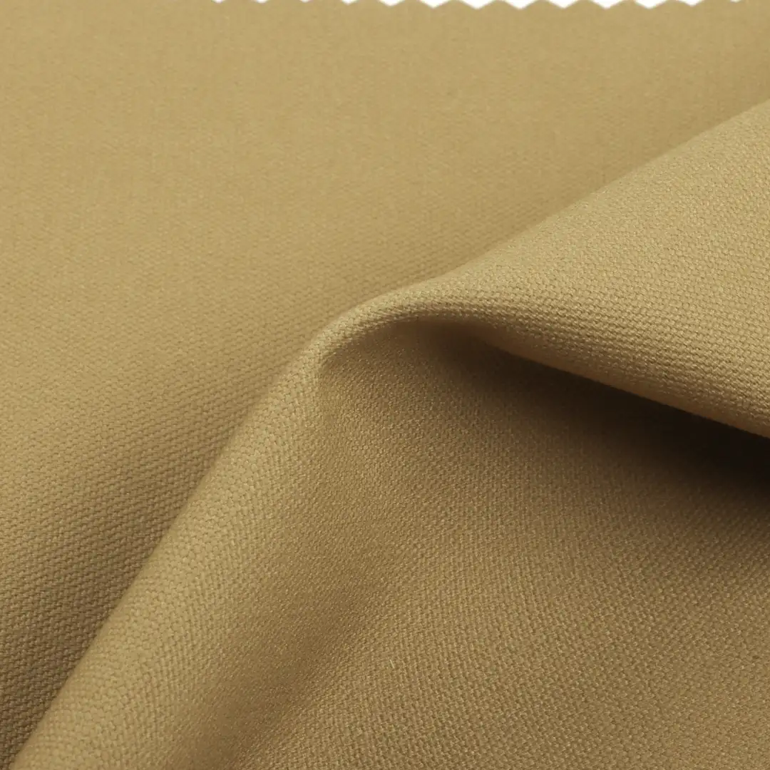 China Fabric for Pants,Jackets,Trench Coat,Bomber jacket Cotton Canvas Natural Woven Fabric Cotton khaki color buy from China wholesaler bulk order at wholesale price free worldwide shipping Alibaba