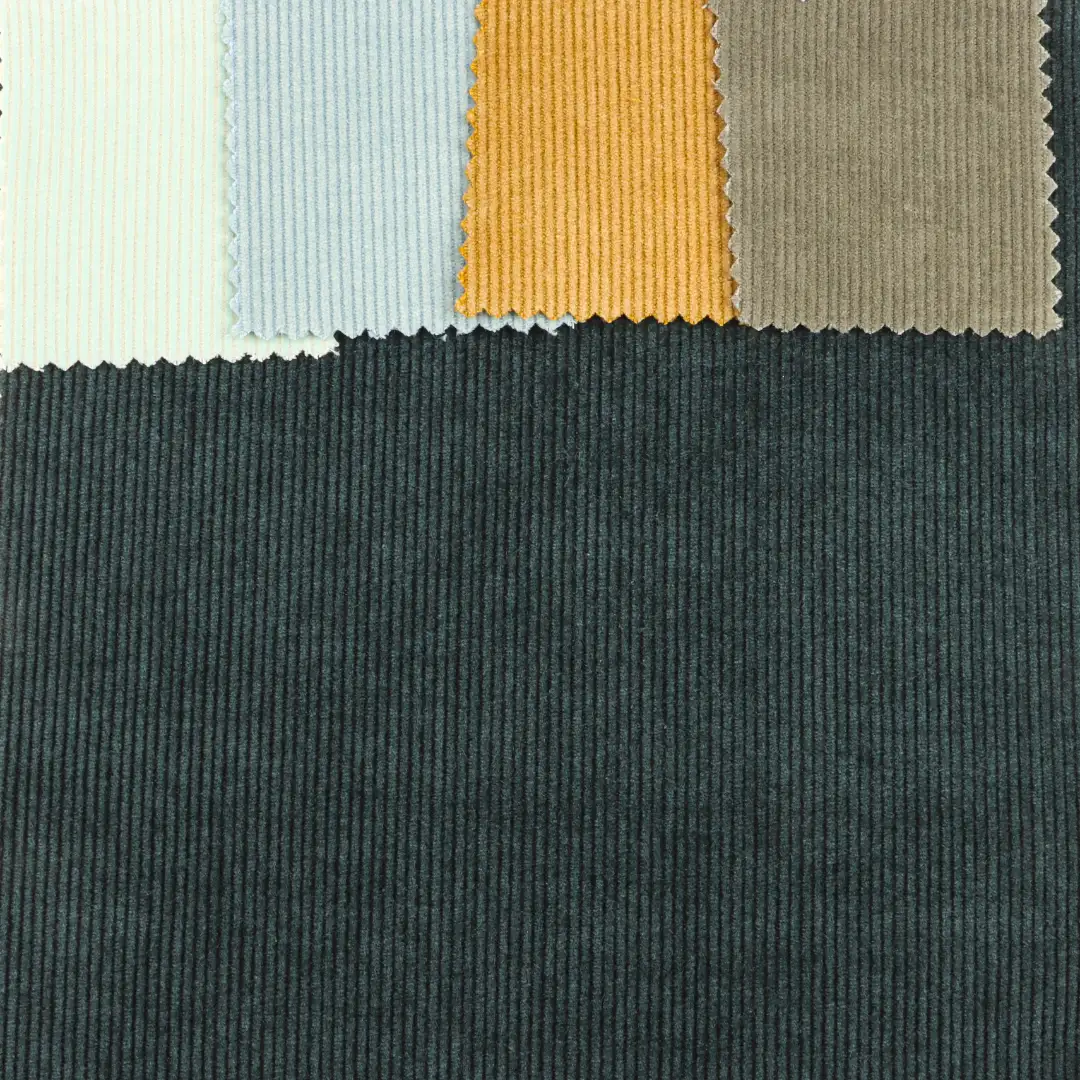 China Fabric for Shirt,Pants,Jackets Cotton Corduroy Natural Woven Fabric Cotton dark green color buy from China wholesaler bulk order at wholesale price free worldwide shipping Alibaba