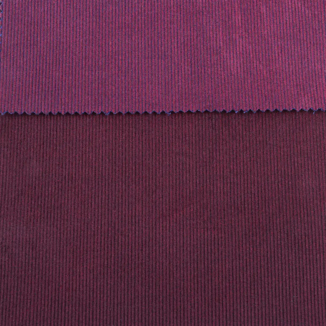 China Fabric for Shirt,Pants,Jackets Cotton Corduroy Natural Woven Fabric Cotton PURPLE color buy from China wholesaler bulk order at wholesale price free worldwide shipping Alibaba