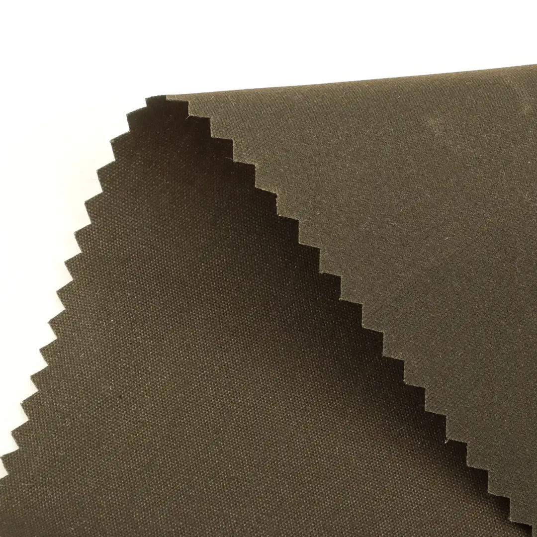 China Fabric for Jackets,Trench Coat Cotton Canvas Natural Woven Fabric Cotton brown color buy from China wholesaler bulk order at wholesale price free worldwide shipping Alibaba