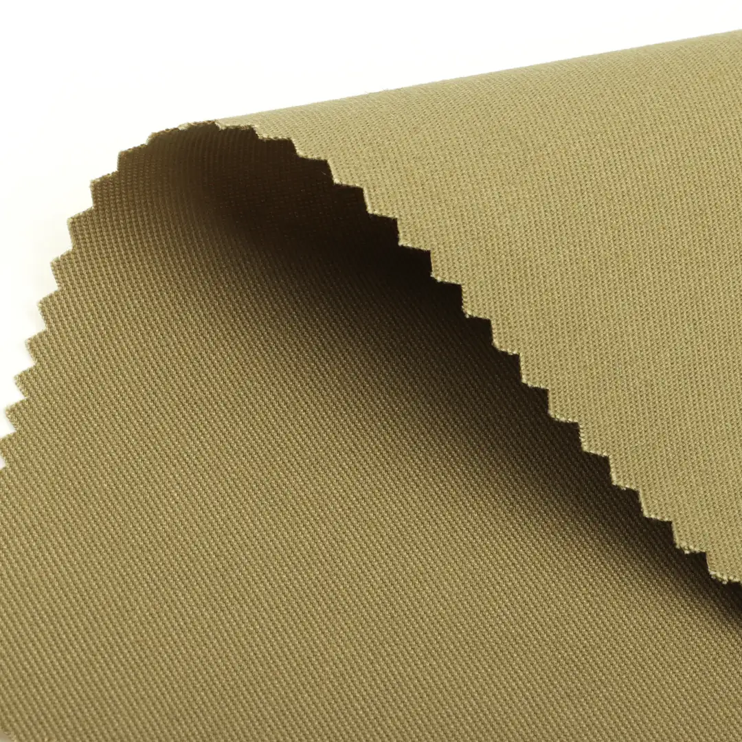 China Fabric for Pants,Jackets,Trench Coat Cotton Twill Natural Woven Fabric Cotton khaki color buy from China wholesaler bulk order at wholesale price free worldwide shipping Alibaba
