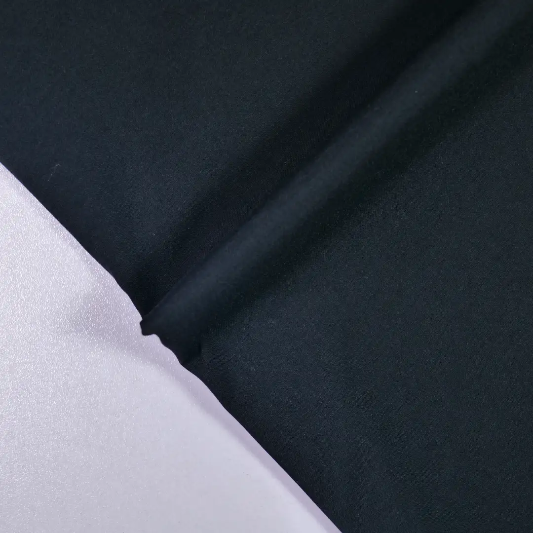 China Fabric for Jackets,Down Jacket,Padded Jacket,Ski Suits,Hoodie   Poplin Synthetic Woven Fabric Nylon Spandex black color buy from China wholesaler bulk order at wholesale price free worldwide shipping Alibaba