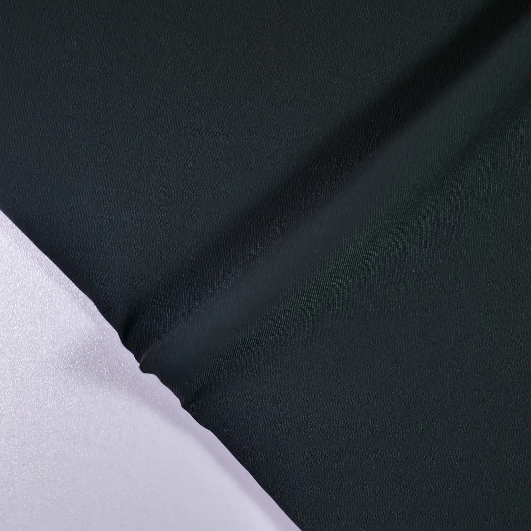 China Fabric for Jackets,Blazer,Trench Coat,Down Jacket,Padded Jacket Twill Synthetic Woven Fabric Nylon Elastane black color buy from China wholesaler bulk order at wholesale price free worldwide shipping Alibaba