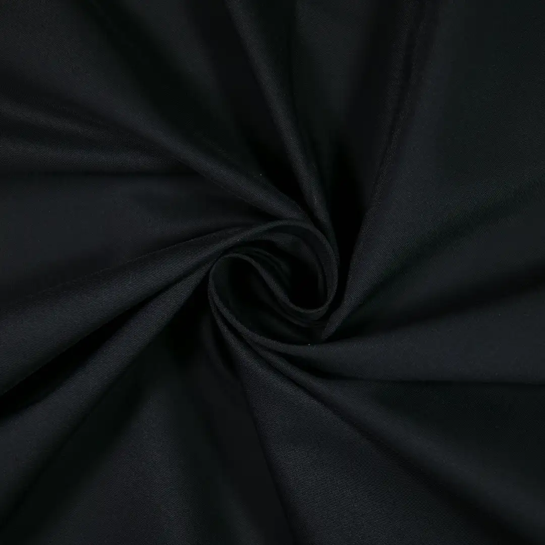 China Fabric for Pants,Jackets,Trench Coat,Suit Twill Synthetic Woven Fabric Nylon Spandex black color buy from China wholesaler bulk order at wholesale price free worldwide shipping Alibaba