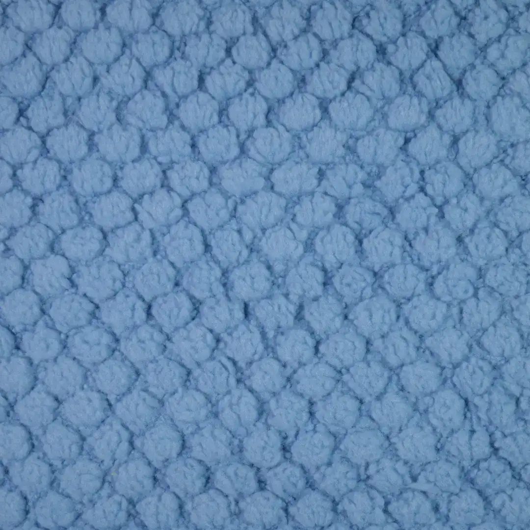 China Fabric for Hoodie,Pajamas,Loungewear Double-side fleece Knit Fabric Polyester Blue color buy from China wholesaler bulk order at wholesale price free worldwide shipping Alibaba