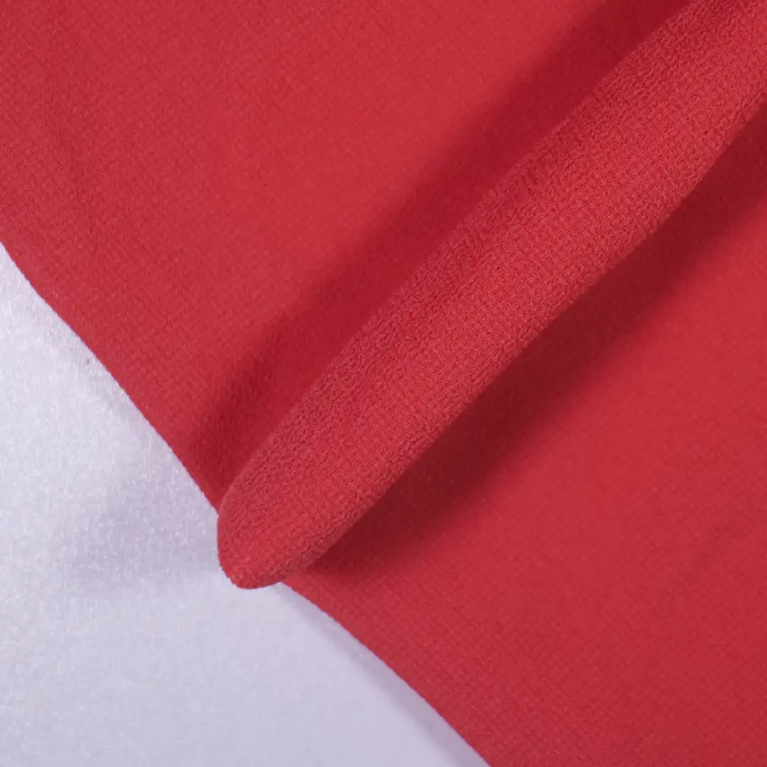 China Fabric for Shirt,Skirt,Ruffle Tier Mini Skirt,Tier Midi Shirt Dress Chiffon Synthetic Woven Fabric Polyester Red color buy from China wholesaler bulk order at wholesale price free worldwide shipping Alibaba