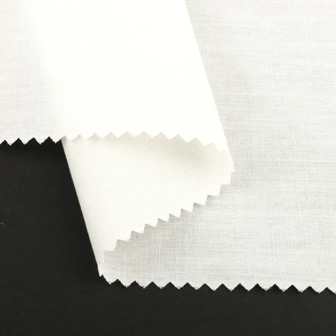 China Fabric for Skirt,Skirt  Poplin Woven Blended Fabric Polyester Cotton white color buy from China wholesaler bulk order at wholesale price free worldwide shipping Alibaba