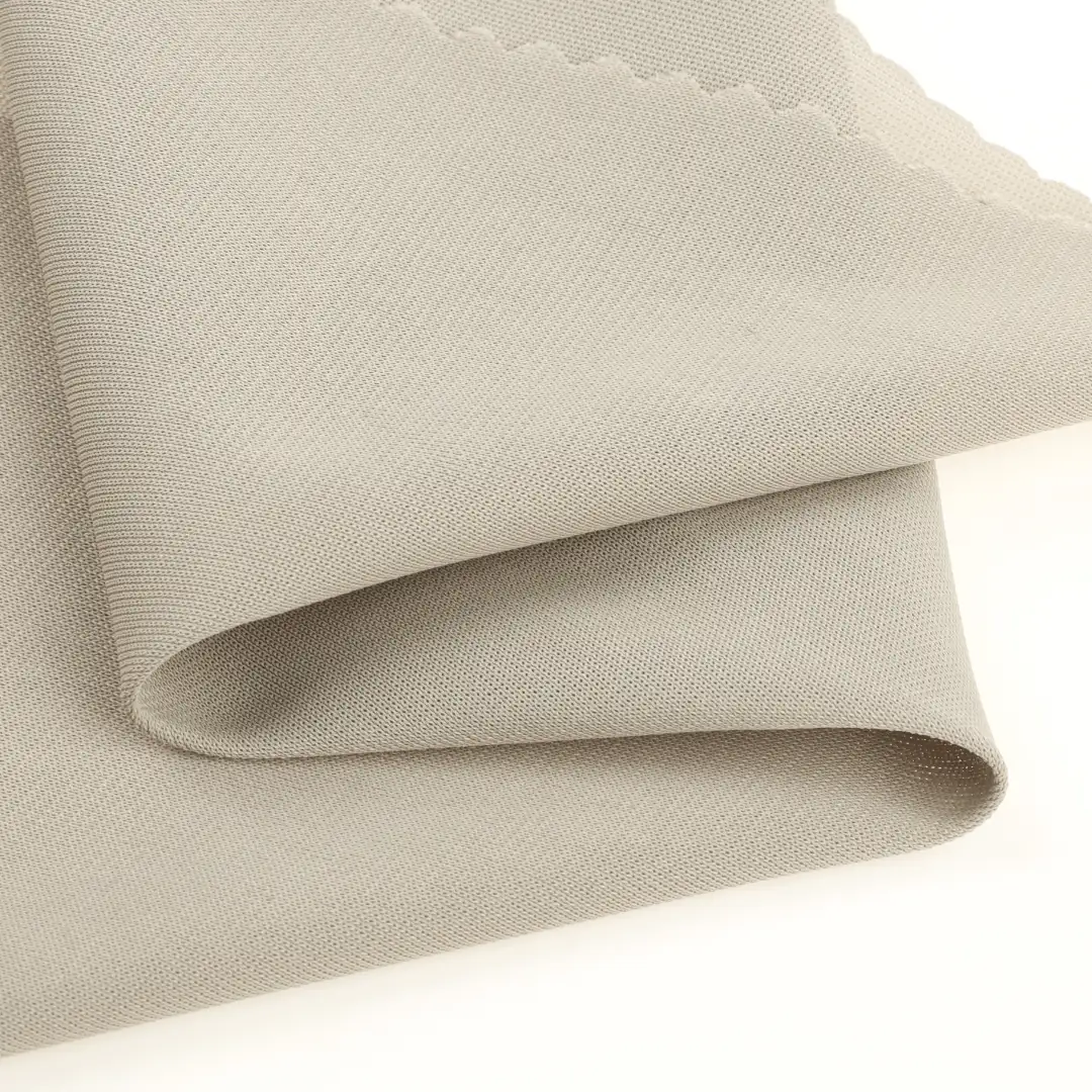 China Fabric for T-Shirt,Polo Shirt,Swimsuits,Tracksuits Tricot Knit Fabric Polyester Grey color buy from China wholesaler bulk order at wholesale price free worldwide shipping Alibaba