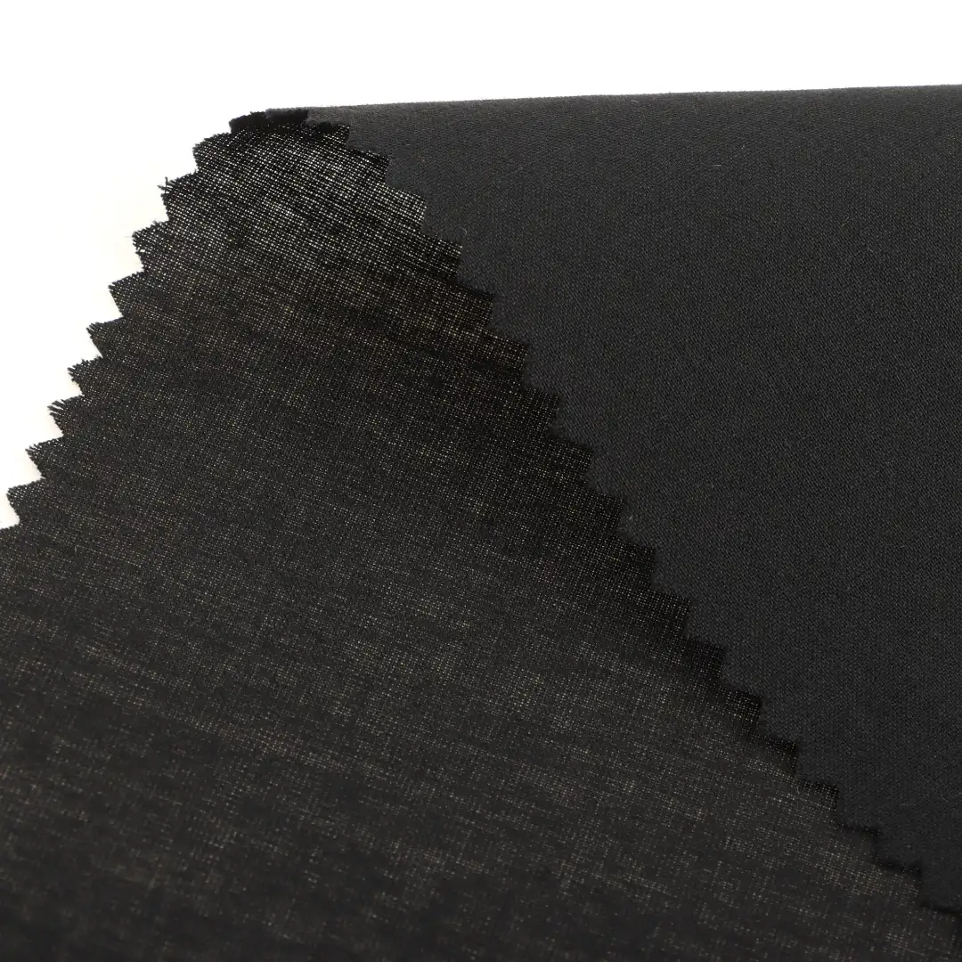 China Fabric for Pants,Skirt,Skirt ,Loungewear Poplin Natural Woven Fabric Cotton black color buy from China wholesaler bulk order at wholesale price free worldwide shipping Alibaba