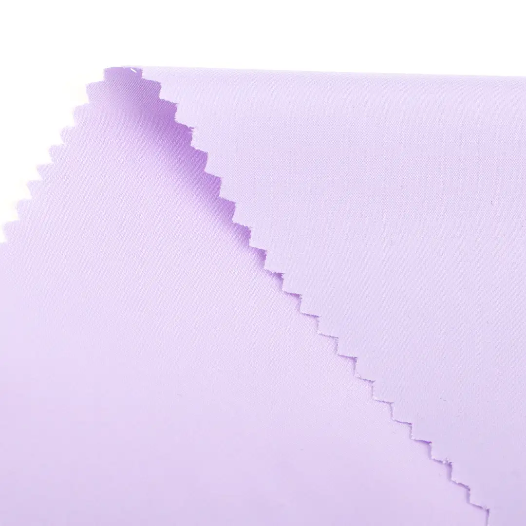 China Fabric for Jackets,Skirt,Skirt ,Tracksuits Polyester Pongee Synthetic Woven Fabric Polyester Purple color buy from China wholesaler bulk order at wholesale price free worldwide shipping Alibaba