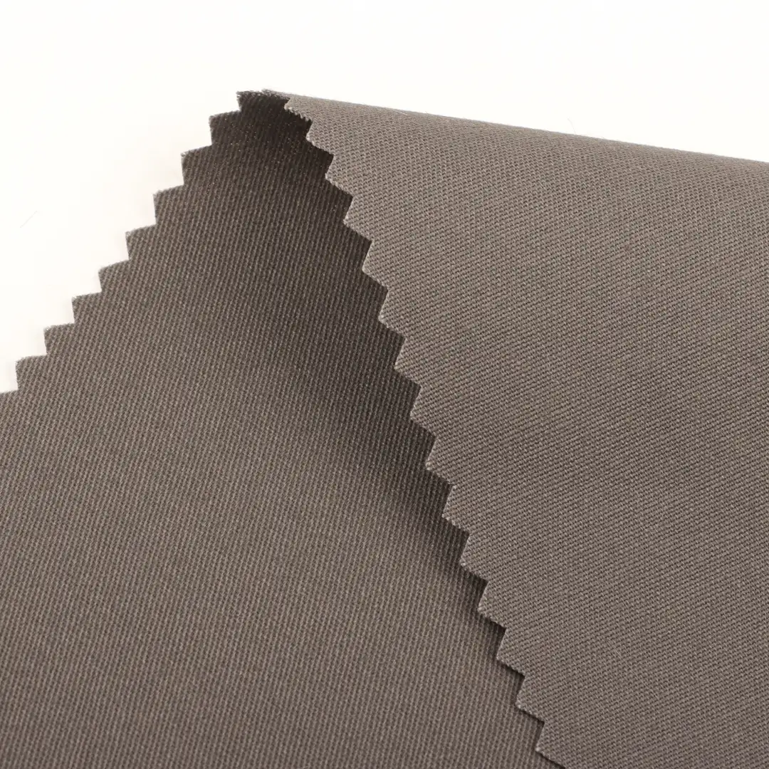 China Fabric for Pants,Jackets,Skirt Twill Natural Woven Fabric Cotton Brown color buy from China wholesaler bulk order at wholesale price free worldwide shipping Alibaba