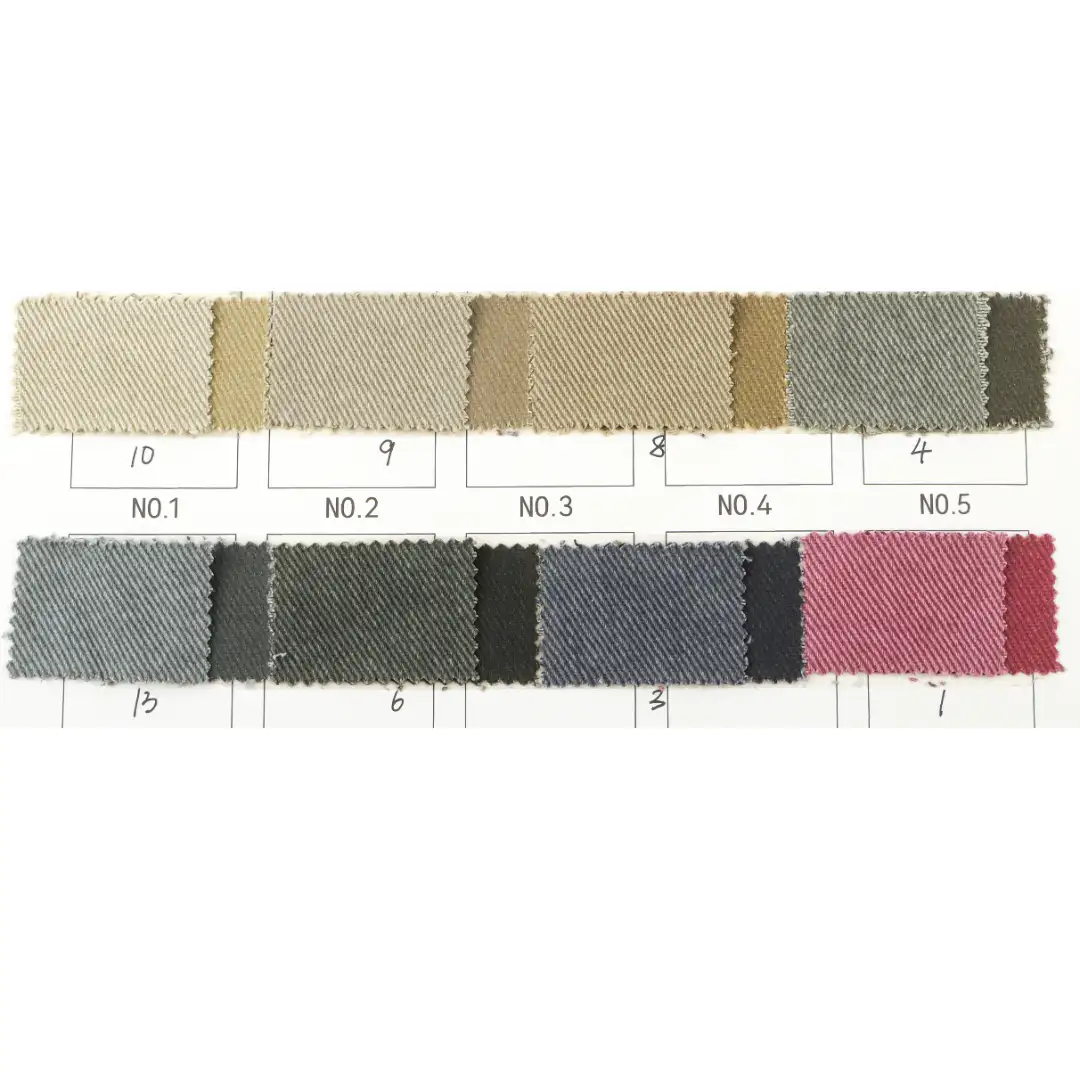 China Fabric for Pants,Denim Jacket,Hoodie Cotton Twill Natural Woven Fabric Cotton Yellow Grey Purple color buy from China wholesaler bulk order at wholesale price free worldwide shipping Alibaba