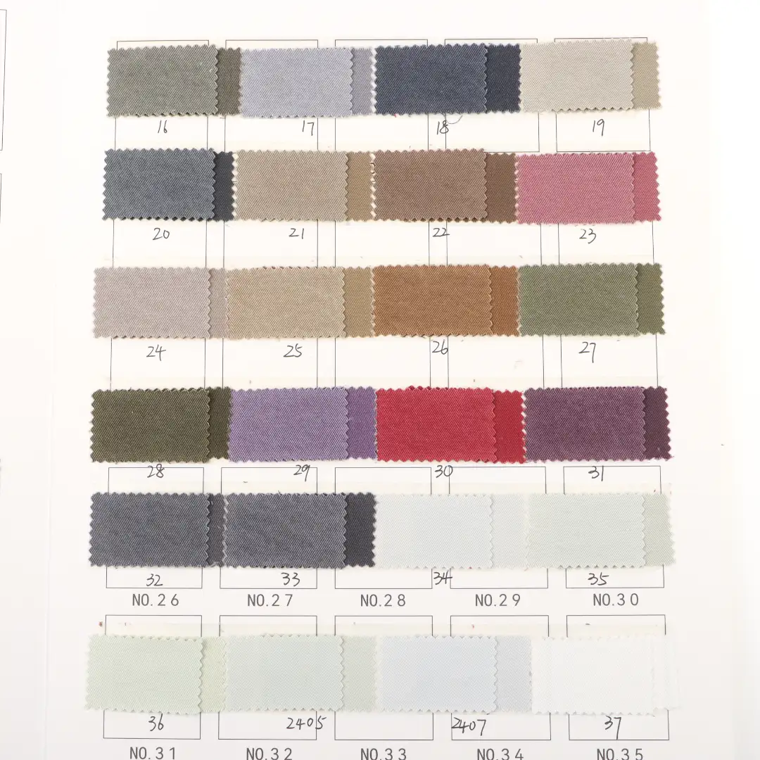 China Fabric for Pants,Denim Jacket,T-Shirt Cotton Twill Natural Woven Fabric Cotton Brown Olive Red Purple color buy from China wholesaler bulk order at wholesale price free worldwide shipping Alibaba