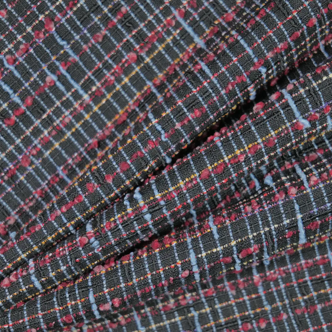 China Fabric for Blazer,Skirt,Overcoat Chanel-Style Fabric Woolen Polyester Wool colorful color buy from China wholesaler bulk order at wholesale price free worldwide shipping Alibaba