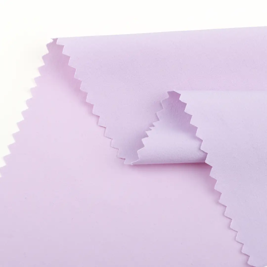 China Fabric for Jackets,Down Jacket,Padded Jacket Four Stretch Nylon Woven Fabric Synthetic Woven Fabric Nylon Elastane PURPLE color buy from China wholesaler bulk order at wholesale price free worldwide shipping Alibaba
