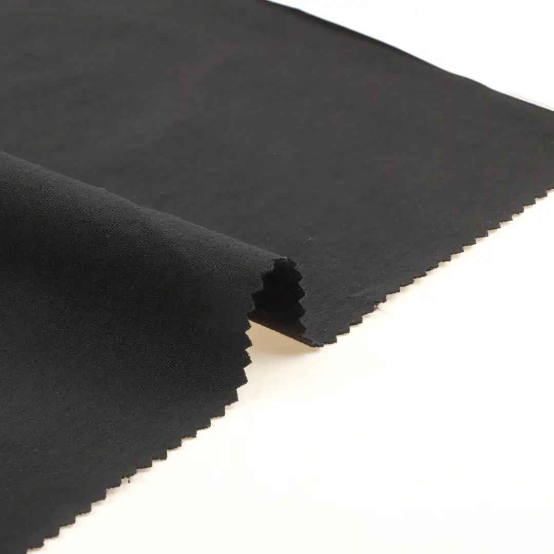 China Fabric for Pants,Jackets Four Stretch Nylon Woven Fabric Synthetic Woven Fabric Nylon Elastane BLACK color buy from China wholesaler bulk order at wholesale price free worldwide shipping Alibaba