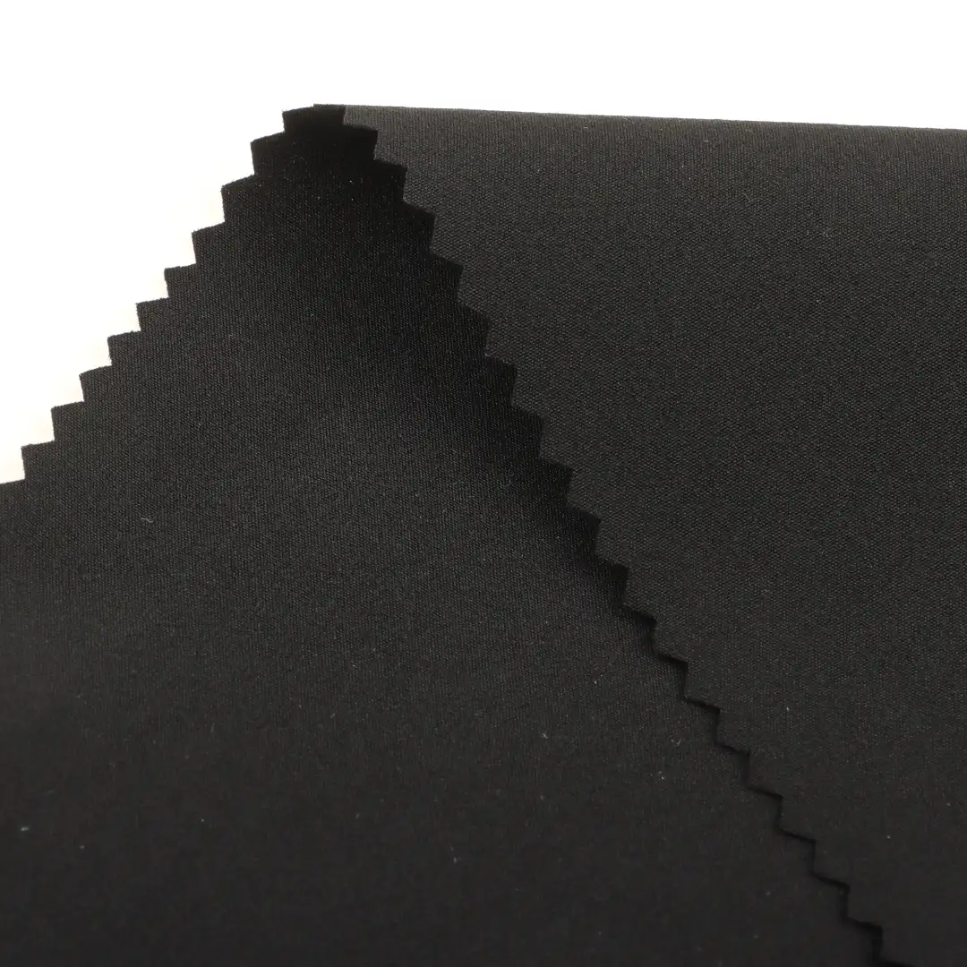 China Fabric for Pants,Jackets Four Stretch Nylon Woven Fabric Synthetic Woven Fabric Nylon Elastane BLACK color buy from China wholesaler bulk order at wholesale price free worldwide shipping Alibaba