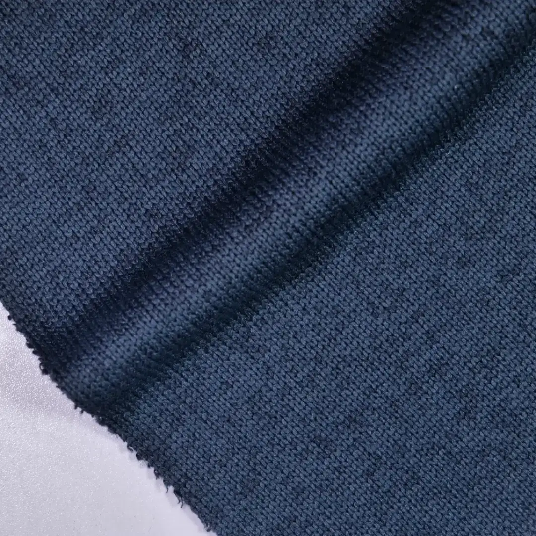 China Fabric for Hoodie,Open Cardigan ,Crew Neck Pullover  Polar Fleece Knit Fabric Polyester DARKBLUE color buy from China wholesaler bulk order at wholesale price free worldwide shipping Alibaba