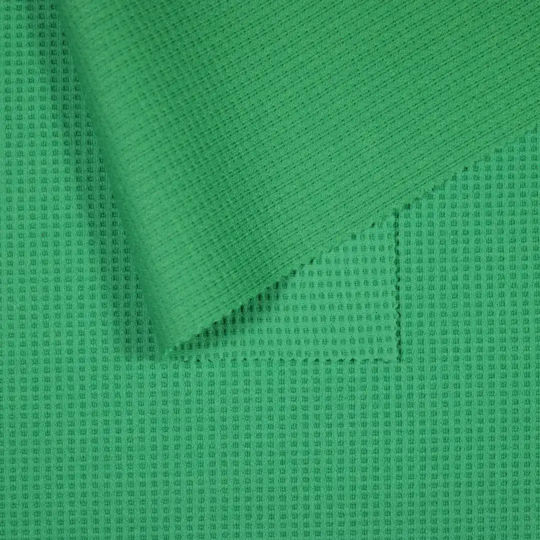 China Fabric for T-Shirt,Polo Shirt,Gym Crop Top Jacquard Knit Fabric Polyester Elastane green color buy from China wholesaler bulk order at wholesale price free worldwide shipping Alibaba