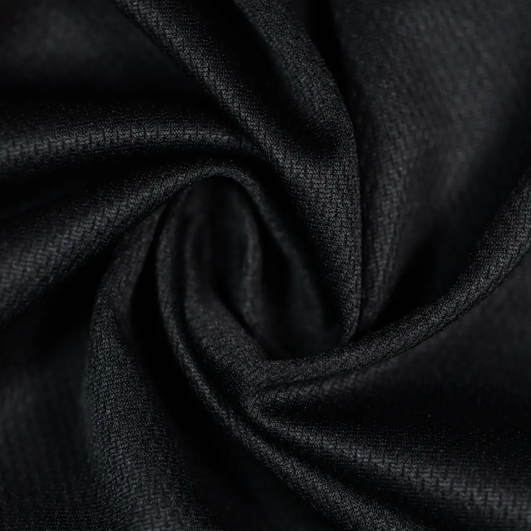 China Fabric for T-Shirt,Skirt Birdeye Mesh Knit Fabric Polyester black color buy from China wholesaler bulk order at wholesale price free worldwide shipping Alibaba