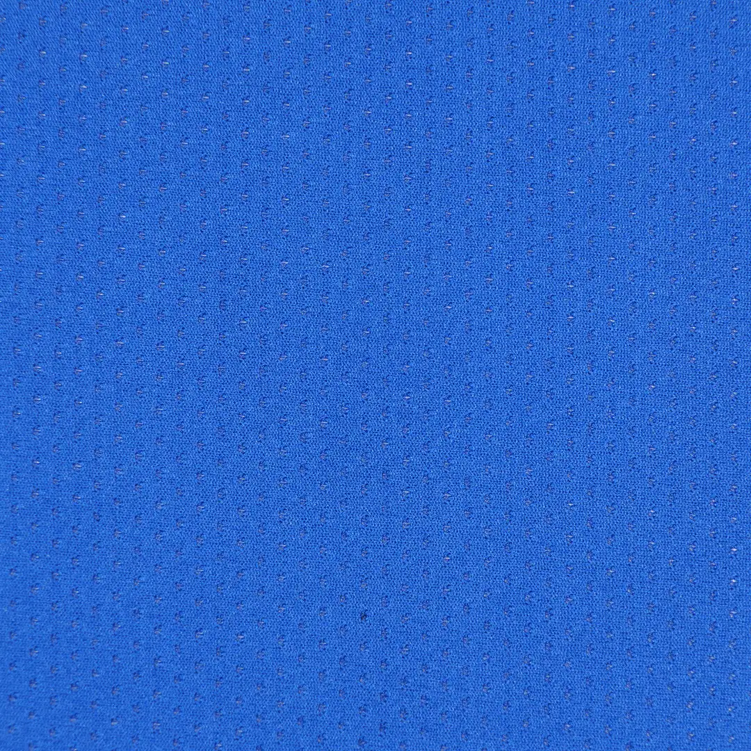 China Fabric for T-Shirt,Yoga Clothes Sequined Mesh Fabric Knit Fabric Polyester blue color buy from China wholesaler bulk order at wholesale price free worldwide shipping Alibaba