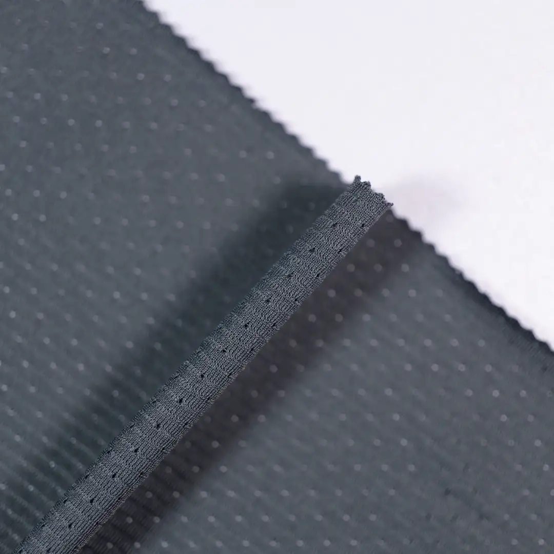 China Fabric for T-Shirt,Yoga Clothes Sequined Mesh Fabric Knit Fabric Polyester grey color buy from China wholesaler bulk order at wholesale price free worldwide shipping Alibaba