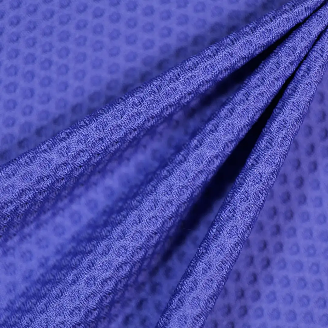 China Fabric for T-Shirt,Skirt Crepe Knit Fabric Polyester blue color buy from China wholesaler bulk order at wholesale price free worldwide shipping Alibaba