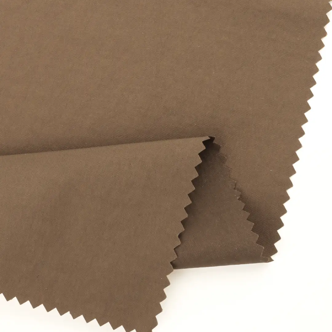 China Fabric for Jackets,Trench Coat,Down Jacket,Padded Jacket Nylon Oxford Synthetic Woven Fabric Polyamide brown color buy from China wholesaler bulk order at wholesale price free worldwide shipping Alibaba