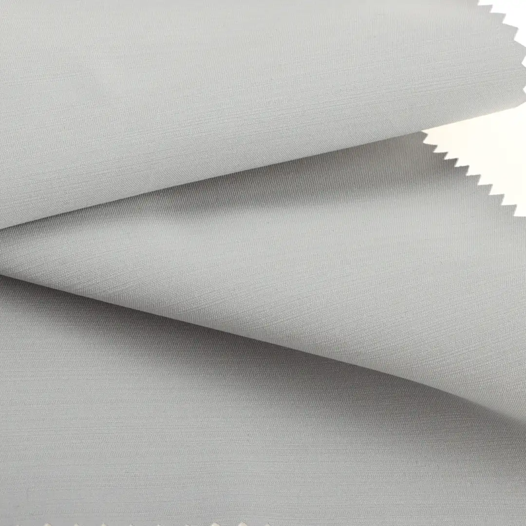 China Fabric for Jackets,Trench Coat,Padded Jacket Twill Synthetic Woven Fabric Polyester GREY color buy from China wholesaler bulk order at wholesale price free worldwide shipping Alibaba