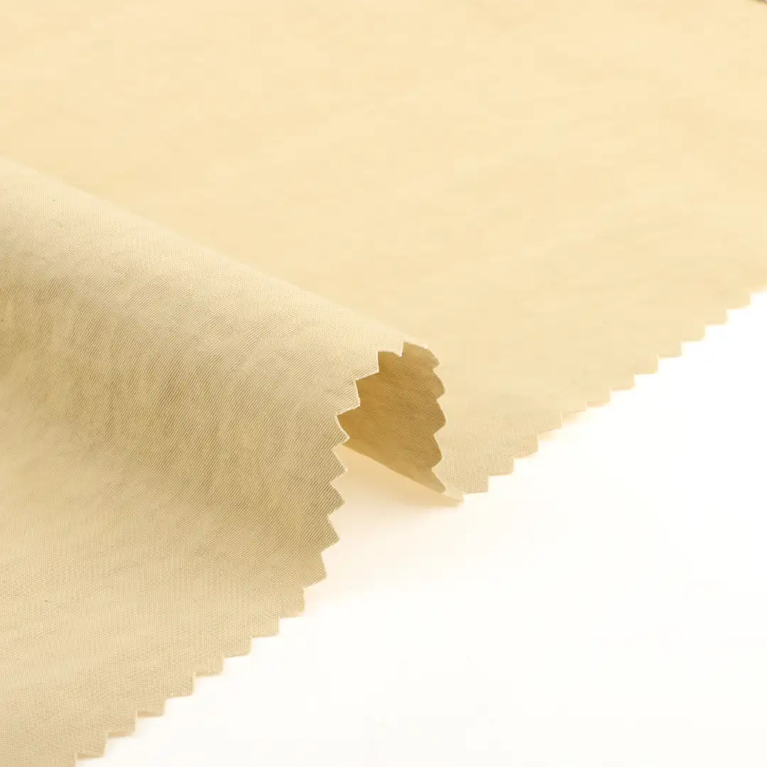 China Fabric for Jackets,Trench Coat,Padded Jacket Nylon Taslon Synthetic Woven Fabric Nylon yellow color buy from China wholesaler bulk order at wholesale price free worldwide shipping Alibaba