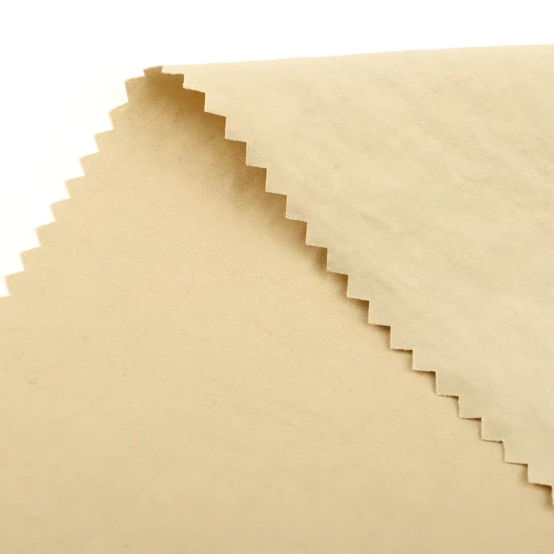 China Fabric for Jackets,Trench Coat,Padded Jacket Nylon Taslon Synthetic Woven Fabric Nylon yellow color buy from China wholesaler bulk order at wholesale price free worldwide shipping Alibaba