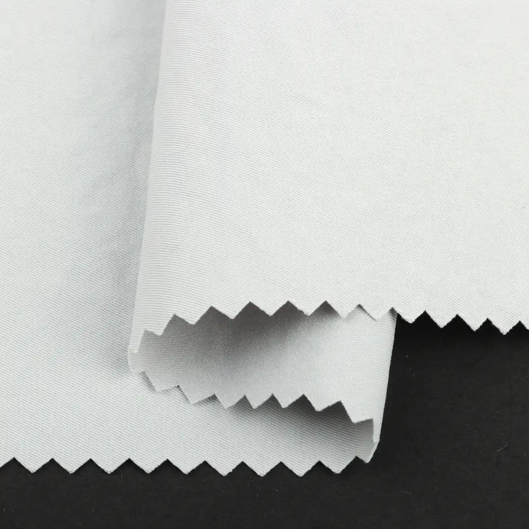 China Fabric for Skirt,Jogger,Tracksuits Twill Synthetic Woven Fabric Polyester grey color buy from China wholesaler bulk order at wholesale price free worldwide shipping Alibaba