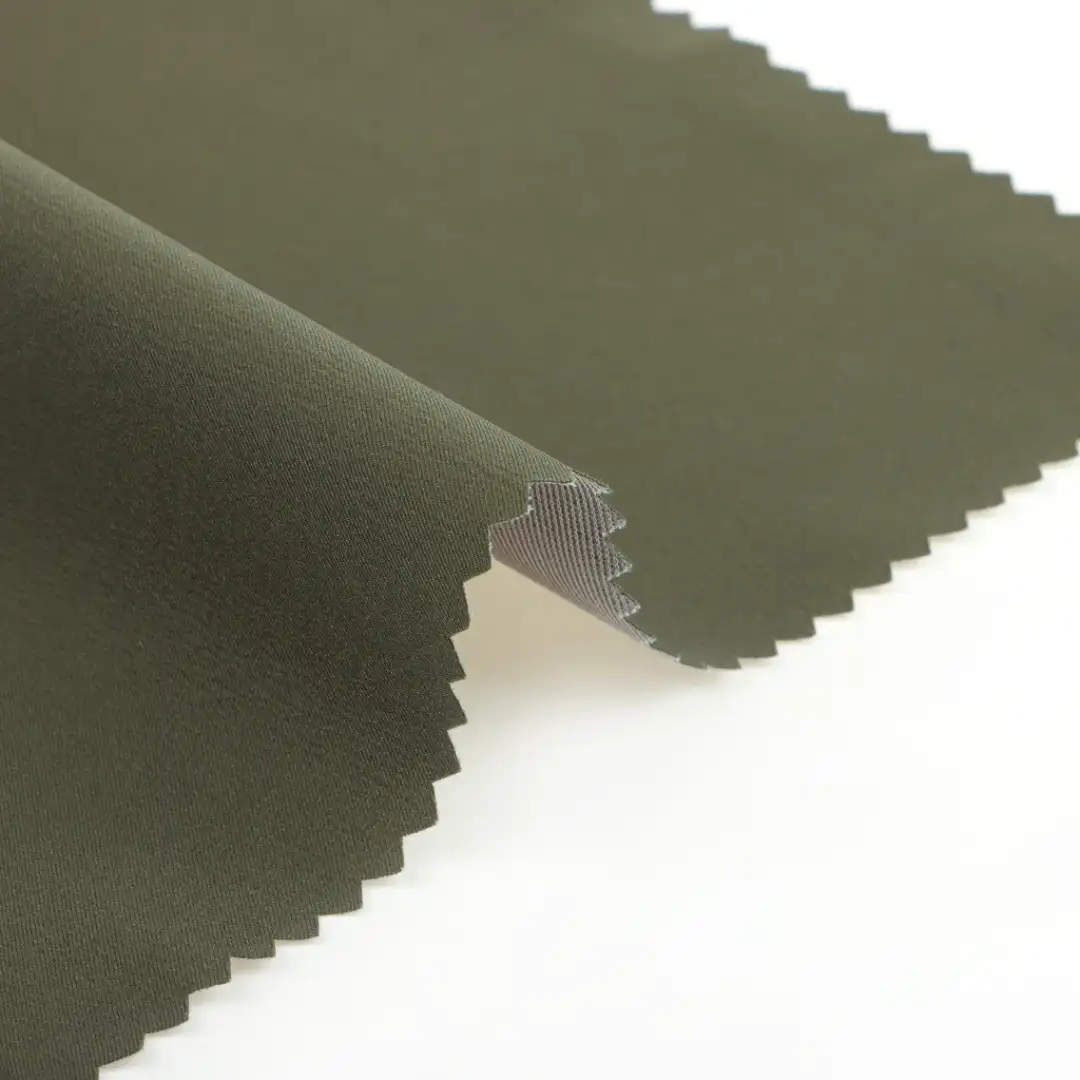 China Fabric for Trench Coat,Down Jacket,Padded Jacket,Tracksuits Nylon Taffeta Synthetic Woven Fabric Nylon Olive color buy from China wholesaler bulk order at wholesale price free worldwide shipping Alibaba