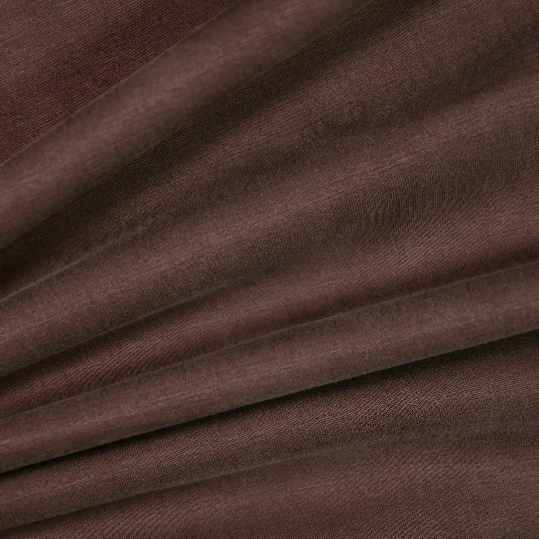China Fabric for Hoodie  ,Chino,Wide Leg Trousers,Casual Baseball Jacket,Light Jacket Scuba Knit Fabric Rayon Polyester Spandex Brown color buy from China wholesaler bulk order at wholesale price free worldwide shipping Alibaba