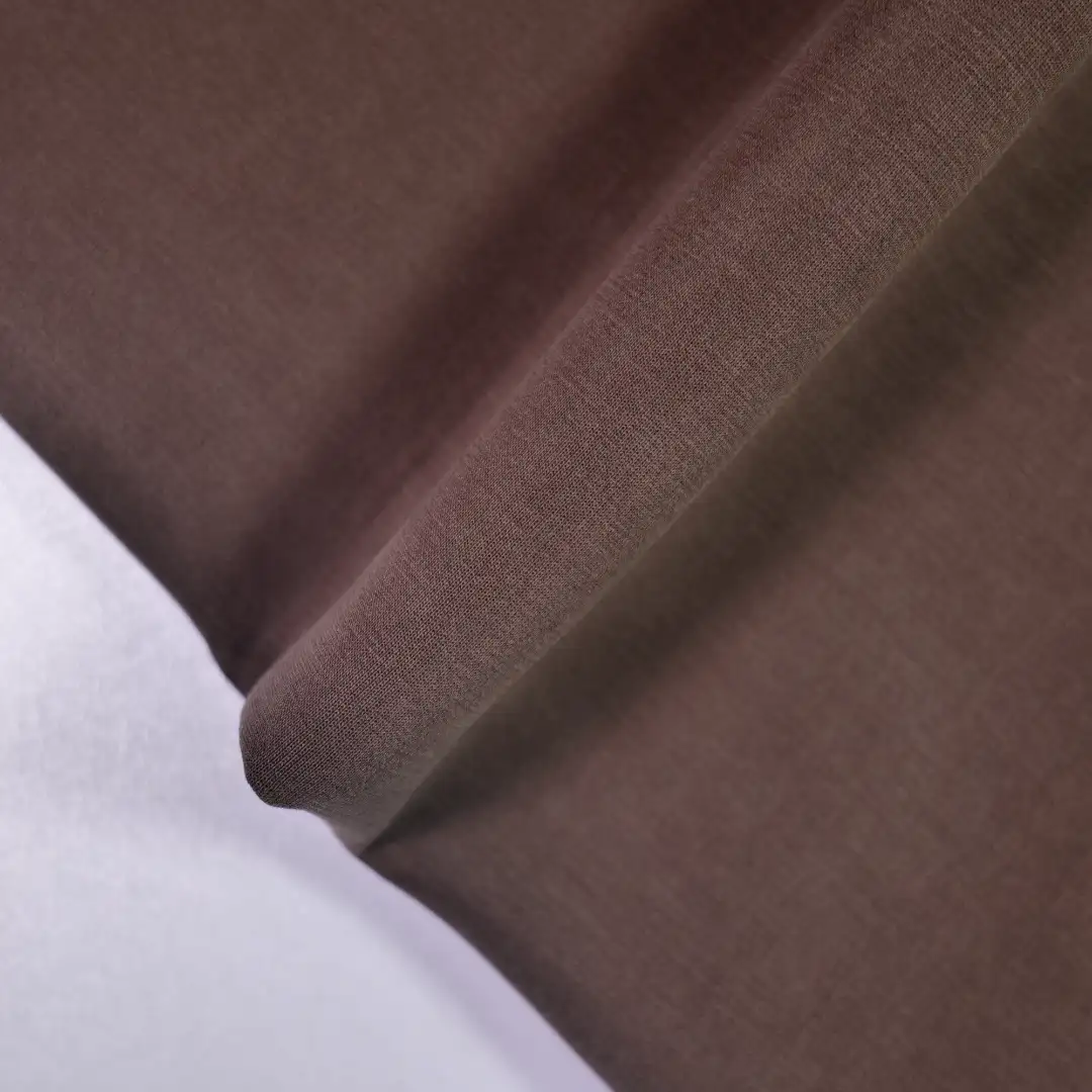 China Fabric for Hoodie  ,Chino,Wide Leg Trousers,Casual Baseball Jacket,Light Jacket Scuba Knit Fabric Rayon Polyester Spandex Brown color buy from China wholesaler bulk order at wholesale price free worldwide shipping Alibaba
