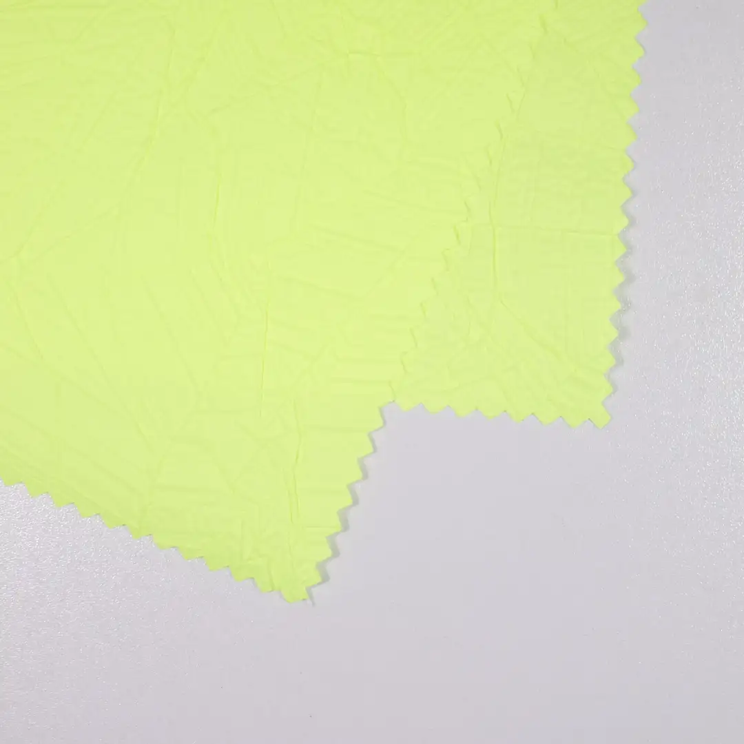China Fabric for Padded Jacket Composite fabric Synthetic Woven Fabric Nylon green color buy from China wholesaler bulk order at wholesale price free worldwide shipping Alibaba
