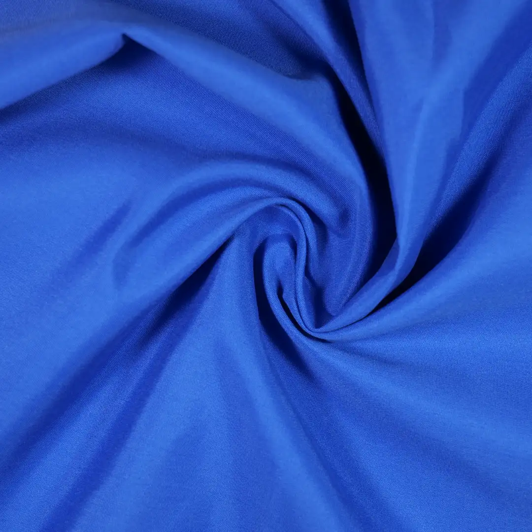 China Fabric for Pants,Shorts,Trench Coat Polyester Pongee Synthetic Woven Fabric Polyester BLUE color buy from China wholesaler bulk order at wholesale price free worldwide shipping Alibaba