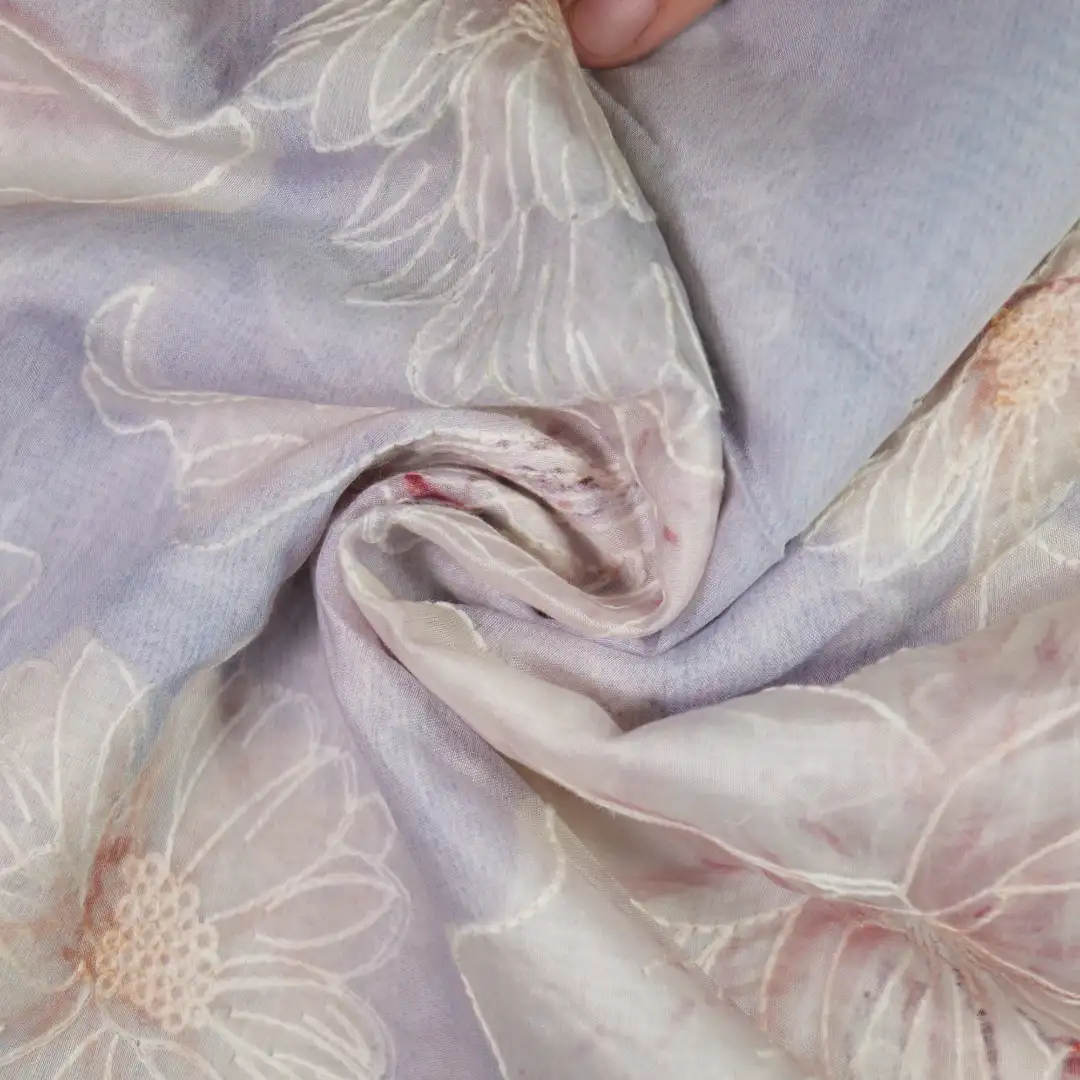 China Fabric for Blouse,Backless Beach Dress,Strap Midi Dress Tencel-nylon Interwoven Fabric Woven Blended Fabric Tencel Nylon Purple color buy from China wholesaler bulk order at wholesale price free worldwide shipping Alibaba