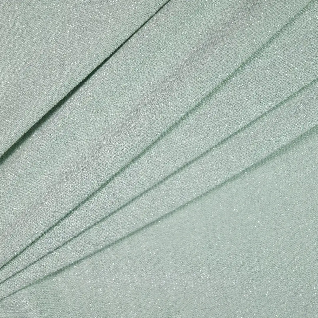 China Fabric for Skirt ,Strap Midi Dress,Tank Midi Dress Single Jersey Knit Fabric Rayon Spandex METALLIC GOLD Cyan color buy from China wholesaler bulk order at wholesale price free worldwide shipping Alibaba