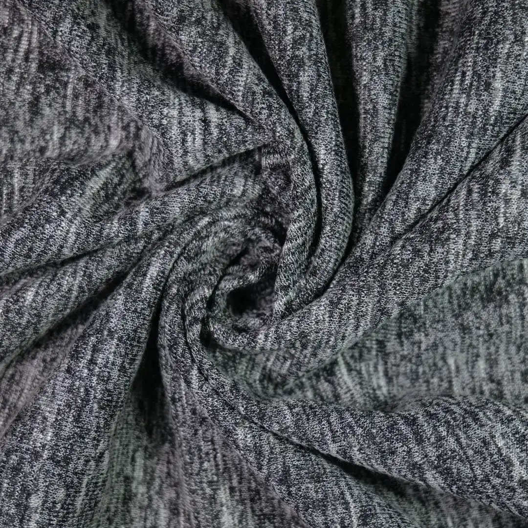 China Fabric for Jackets,Trench Coat,Sweatshirt Four-way Stretch (Bi-Stretch) Knit Fabric Rayon Spandex Polyester grey color buy from China wholesaler bulk order at wholesale price free worldwide shipping Alibaba